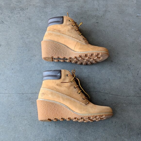 Timberland Amston Wedge Boots size 10 - Picture 9 of 11